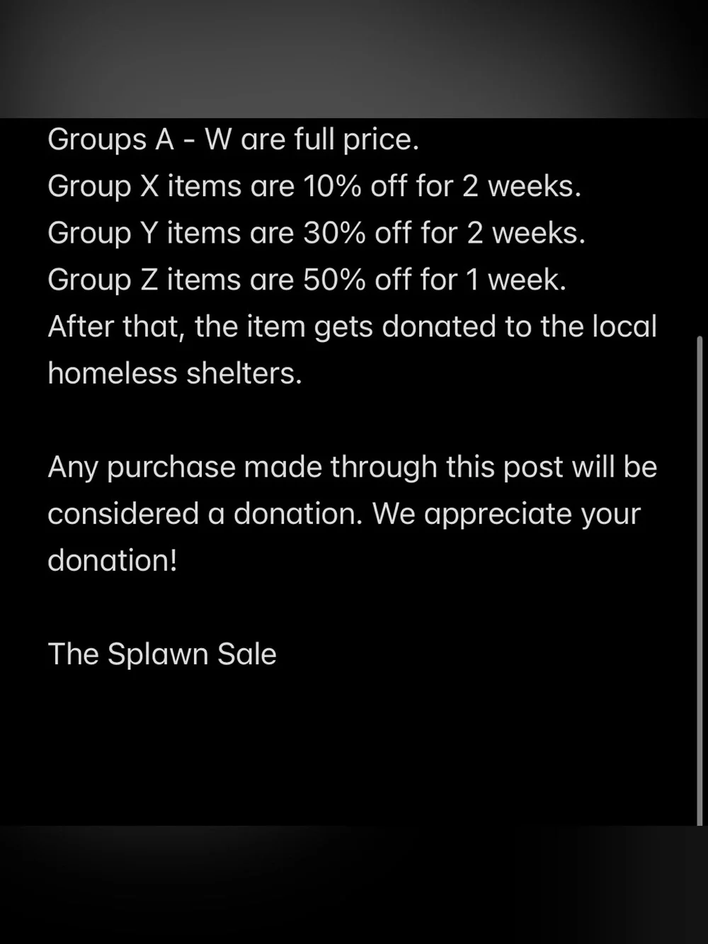 N/A splawn sale